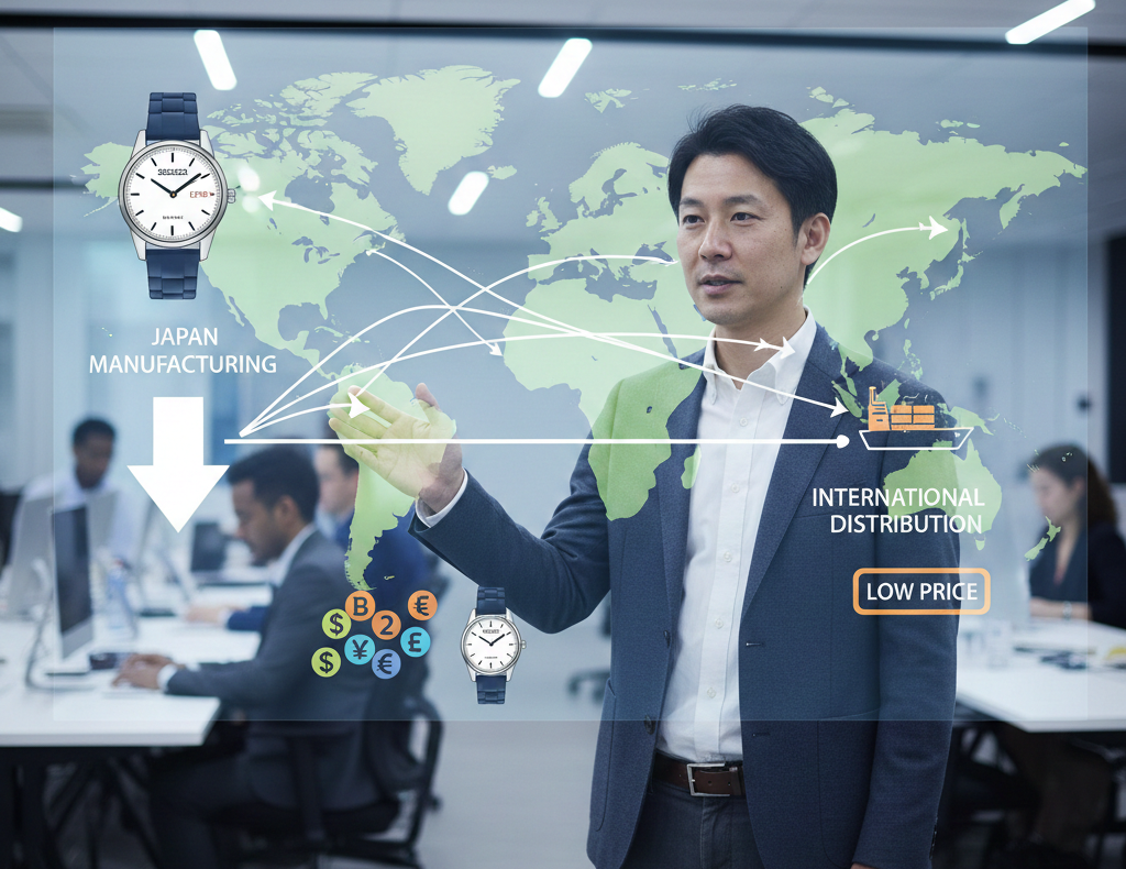 セイコーの海外モデルが安い理由を流通の仕組みから解説