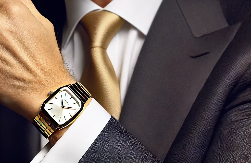 カルティエ時計 つけてる男性