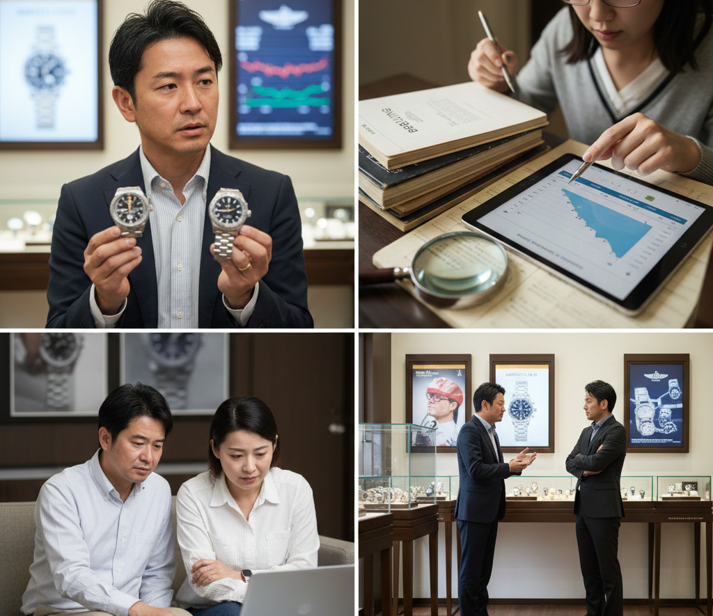 ブライトリングのリセールが悪いと言われる真相を解説